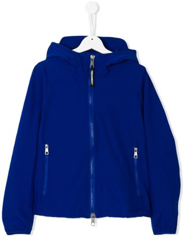 Freedomday Junior Zip Up Hooded Jacket - Blue