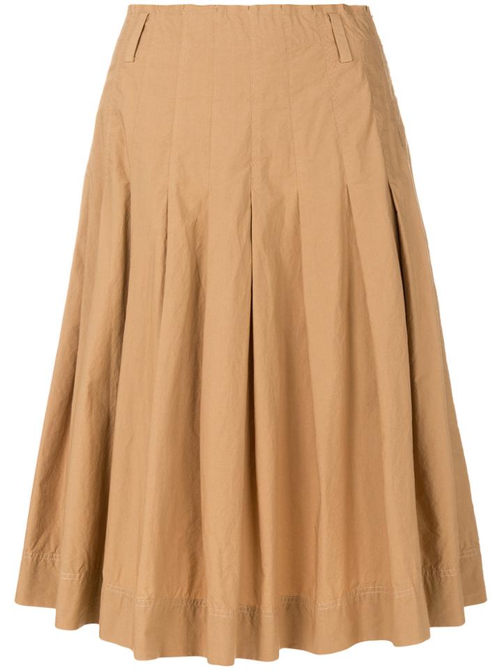 Forte Forte Full Midi Skirt - Nude & Neutrals