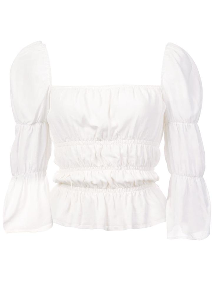 Reformation Ayla Top - White