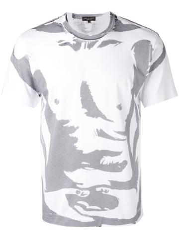 Comme Des Garçons Homme Plus - Torso Print T-shirt - Men - Cotton - S, White, Cotton