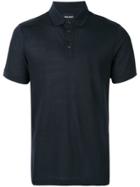 Giorgio Armani Basic Polo Shirt - Blue