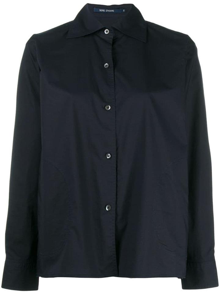 Sofie D'hoore Long-sleeved Billy Shirt - Blue