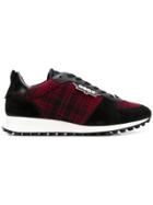Dsquared2 Checked Running Sneakers