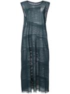 Pleats Please By Issey Miyake A-poc Dress - Blue