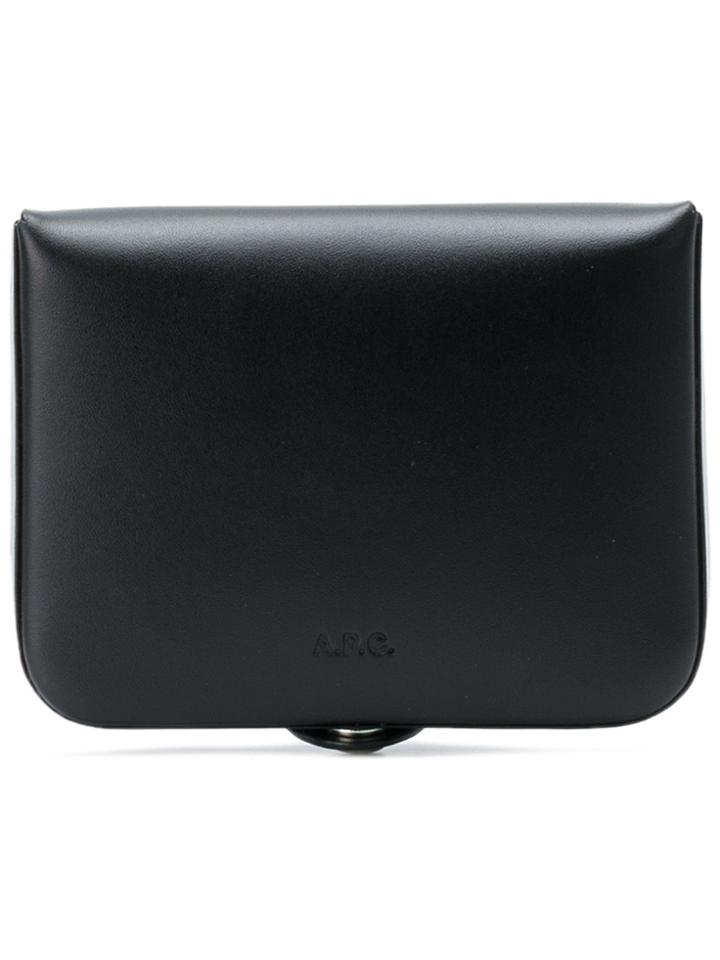 A.p.c. Box Coin Wallet - Black