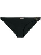 Tory Burch Logo Plaque Bikini Briefs - Black
