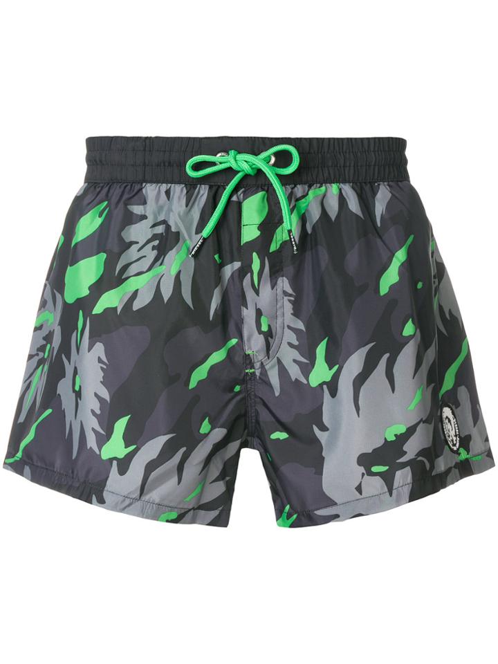 Diesel Printed Swim Shorts - Multicolour