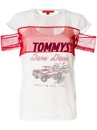 Tommy Hilfiger Dare Devil Mesh T-shirt - White