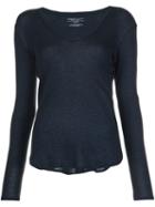 Majestic Filatures V-neck Jersey, Women's, Size: 1, Black, Cotton