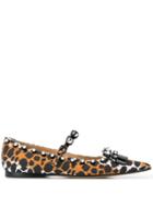 Sergio Rossi Sr1 Ballerina Flats - Neutrals