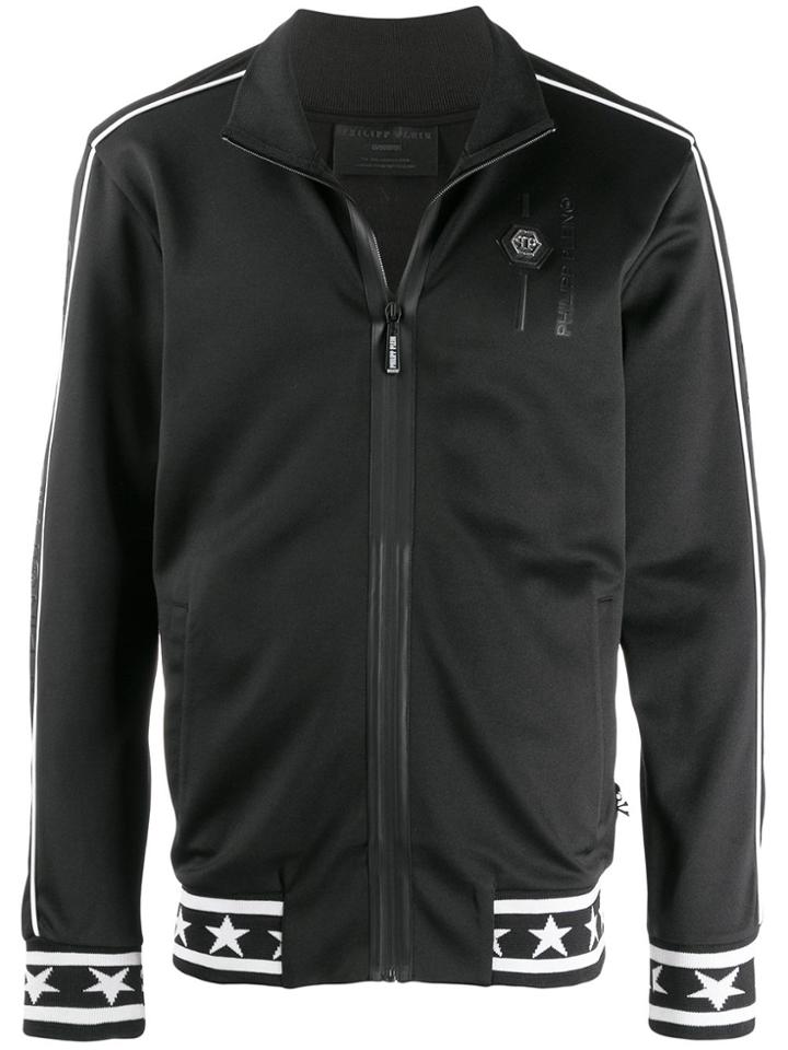 Philipp Plein Skull Printed Active Jacket - Black