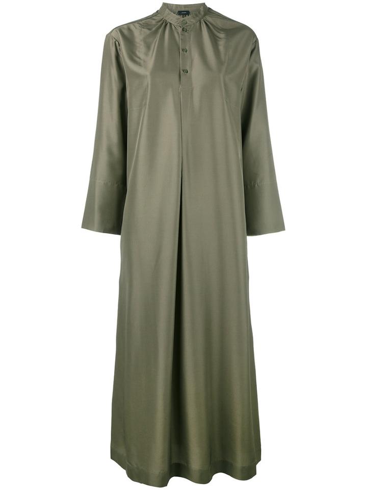Joseph - Oversized Dress Top - Women - Silk - 38, Green, Silk