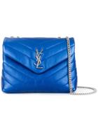 Saint Laurent Loulou Shoulder Bag - Blue