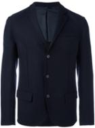 Ermanno Scervino Three Button Blazer, Men's, Size: 50, Blue, Virgin Wool/polyamide/cupro
