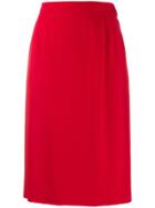 Moschino Pre-owned 2000 Pencil Skirt - Red