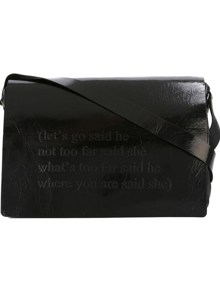 Ann Demeulemeester 'alana' Messenger Bag
