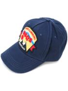 Dsquared2 - Gabardine Print Baseball Cap - Men - Cotton - One Size, Blue, Cotton