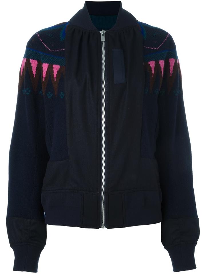 Sacai Shoulder Pattern Bomber
