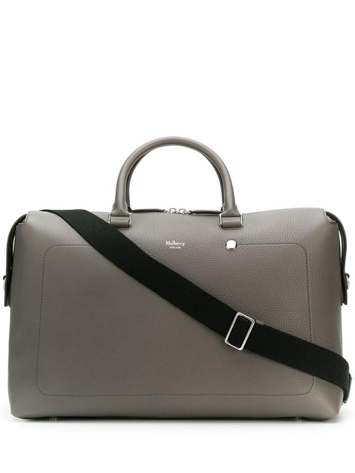 Mulberry City Weekender Bag - Grey