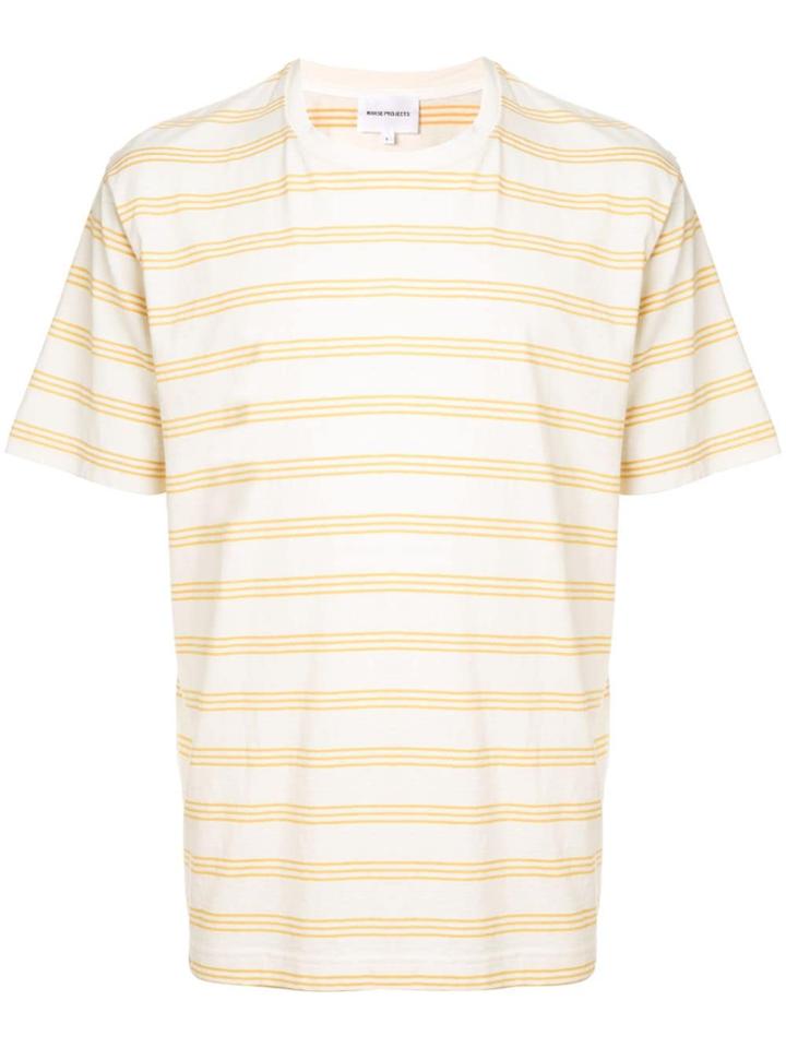 Norse Projects Striped T-shirt - Yellow