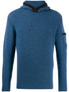 Cp Company Knitwear Hodded - Blue