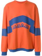 Napa By Martine Rose Logo Print Sweatshirt - Yellow
