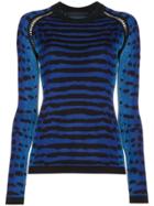 Proenza Schouler Re-edition Knit Crewneck Top - Blue