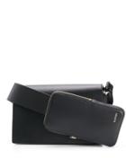 Lanvin Pocket Shoulder Bag - Black