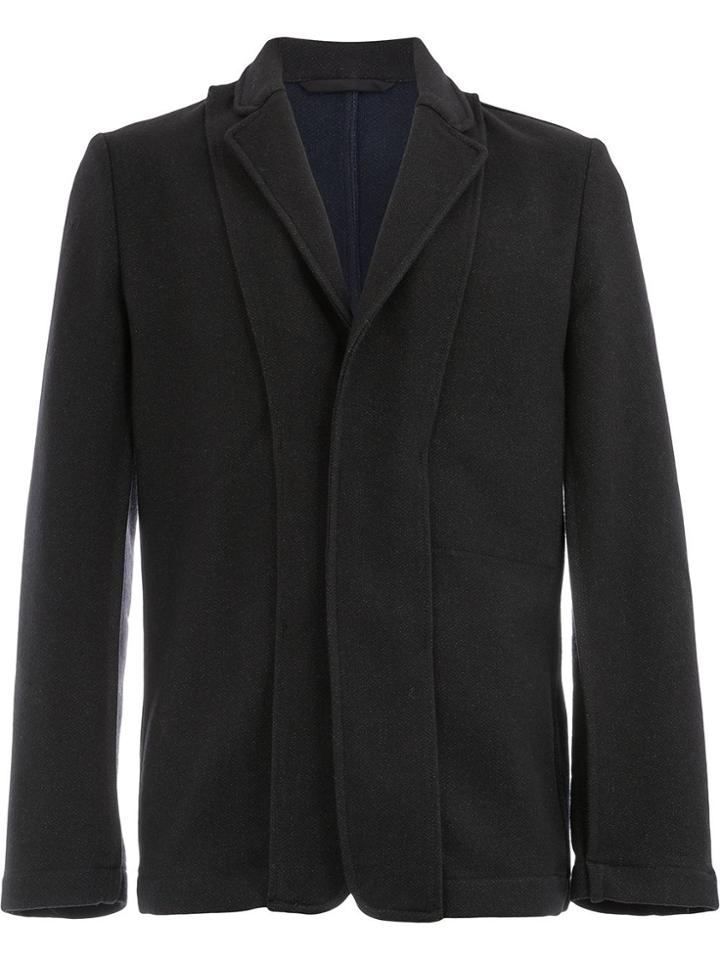 Ann Demeulemeester Grise Panelled Blazer - Black