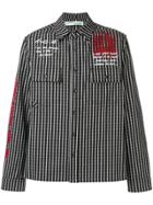 Off-white Classic Striped Shirt - Black