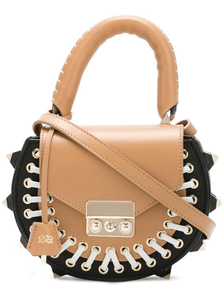 Salar 'mimi Pocket' Shoulder Bag, Women's, Black, Calf Leather
