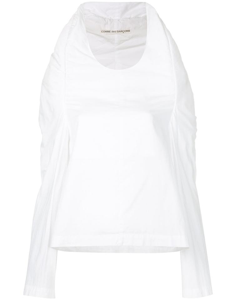 Comme Des Garçons Cocoon Top - White