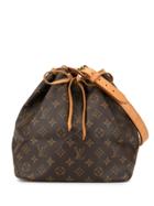 Louis Vuitton Pre-owned Petit Noe Drawstring Shoulder Bag - Brown