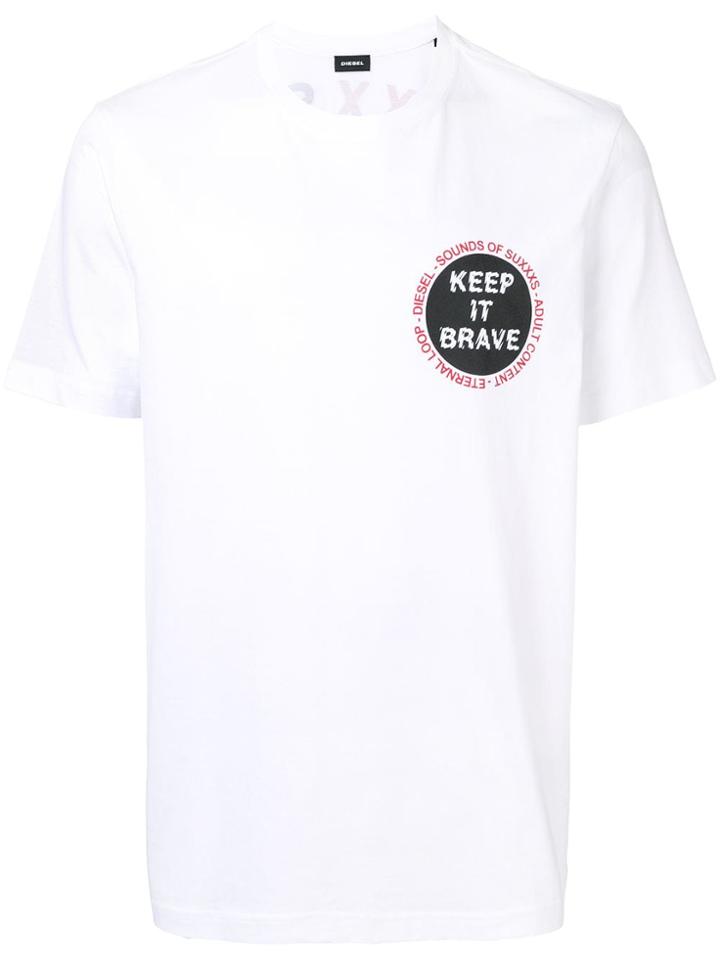 Diesel T-just-xo T-shirt - White