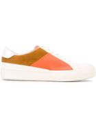 Tod S Colour Block Sneakers, Women's, Size: 40, White, Leather/rubber