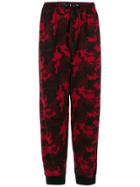 Àlg Camouflage Print Track Pants - Red