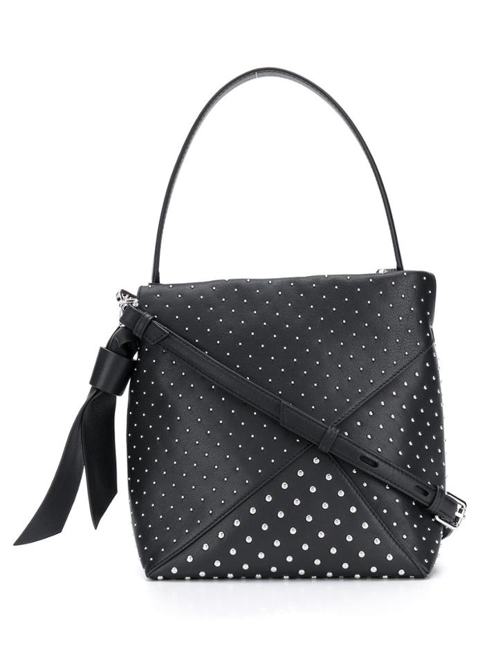 Karl Lagerfeld K/geo Small Hobo Stud Bag - Black