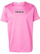 Moncler Logo Print T-shirt - Pink