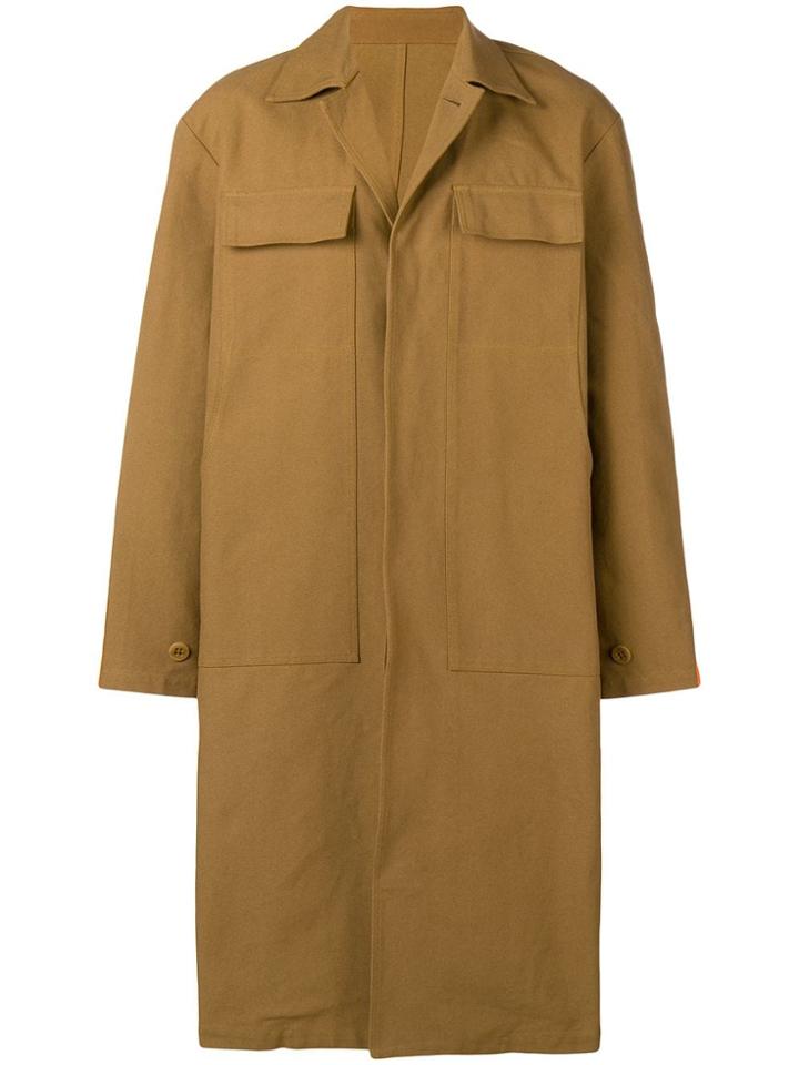 Études Island Single Breasted Coat - Brown