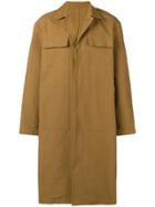 Études Island Single Breasted Coat - Brown