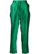 Dolce & Gabbana Cropped Trousers - Green