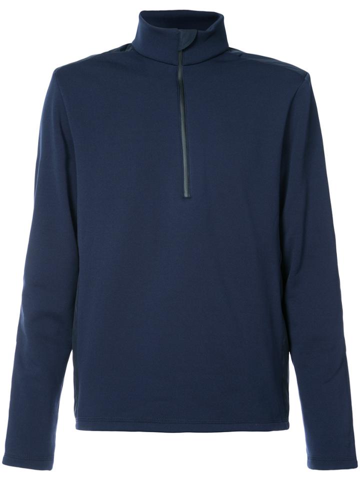 Aztech Mountain Zipped Pullover - Blue