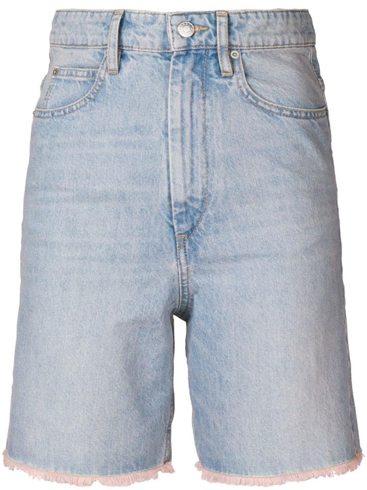 Isabel Marant Étoile Ciny Denim Shorts - Blue