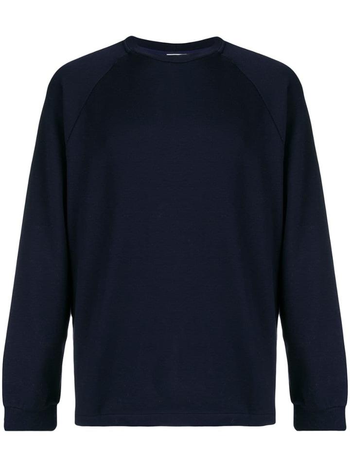 Nanamica Crew Neck Jumper - Blue