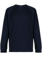 Nanamica Crew Neck Jumper - Blue