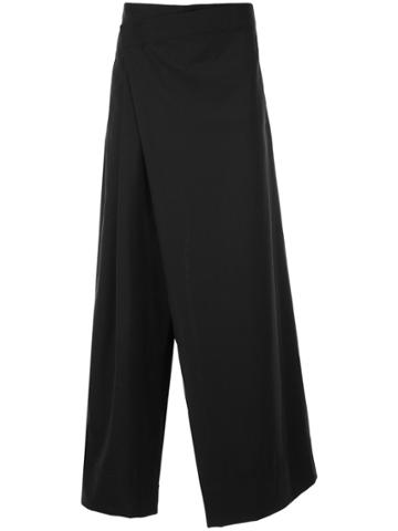 Berthold Wrap Trousers - Black