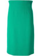 Céline Vintage Classic Pencil Skirt, Women's, Size: 38, Green