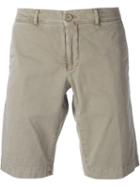 Moncler Classic Chino Shorts, Men's, Size: 44, Grey, Cotton/spandex/elastane