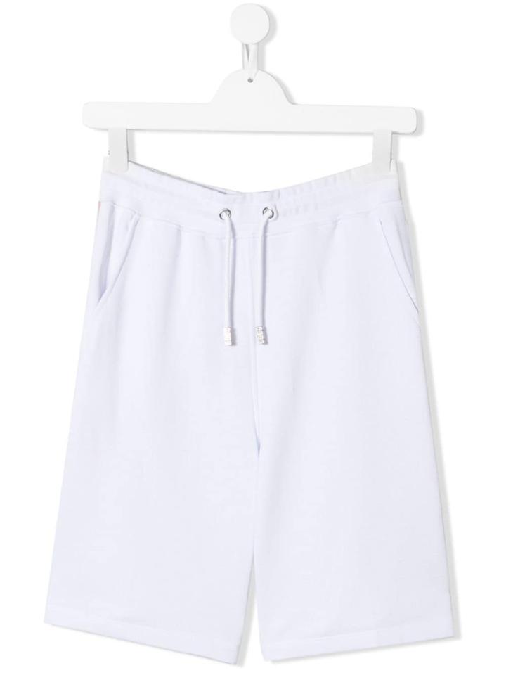 Gcds Kids Teen Casual Track Trousers - White
