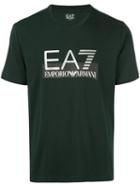 Ea7 Emporio Armani V-neck T-shirt - Green